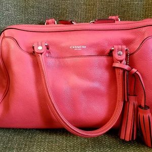 Gorgeous Leather Coach Bag